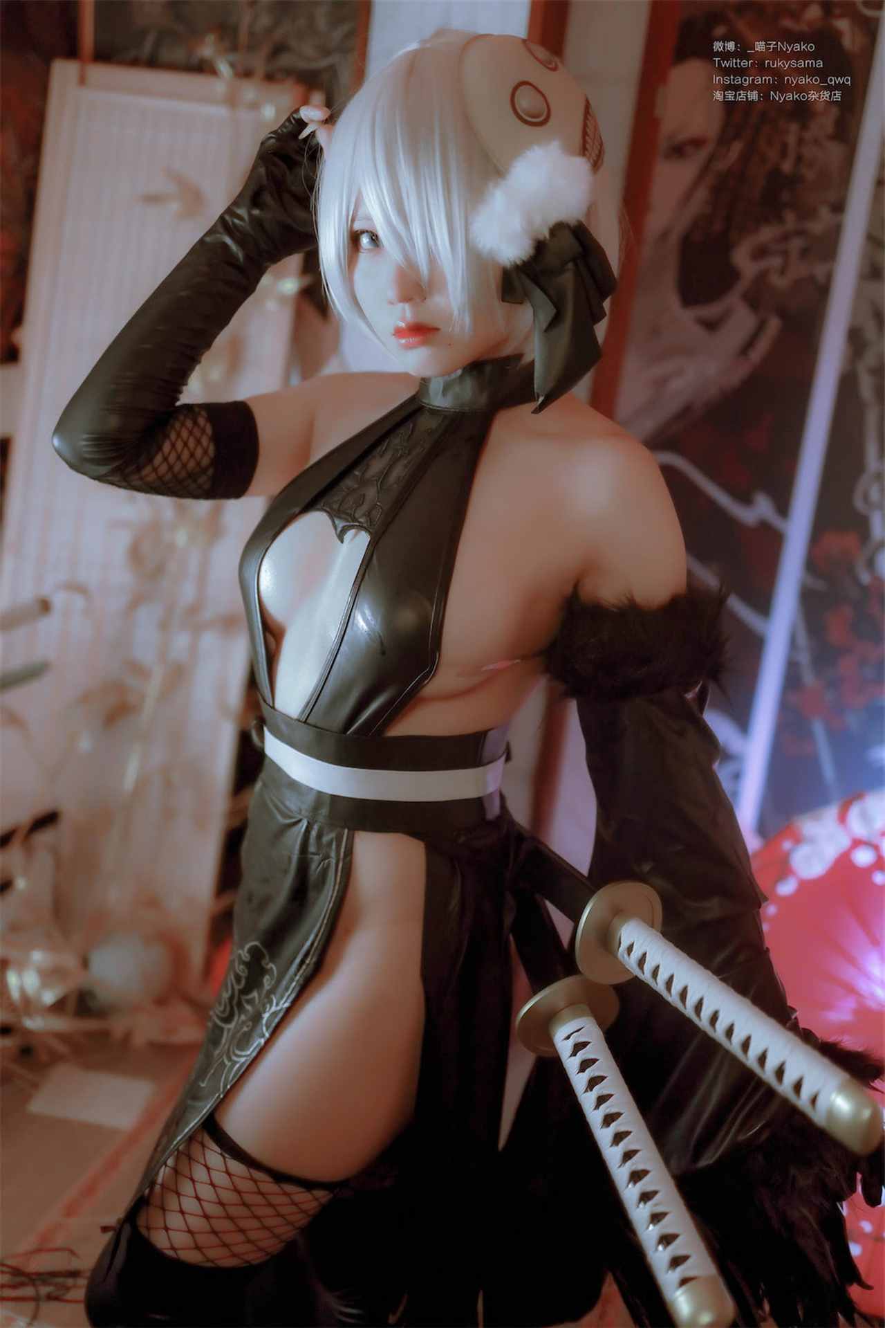 Nyako喵子2b同人旗袍